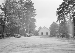 Wheeley's Church and grounds. Person County, North Carolina.