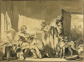 The Paternal Blessing, or The Departure of Basile, c. 1769.