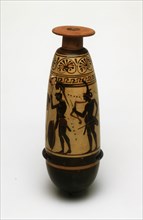 Alabastron (Container for Scented Oil), about 500-480 BCE.