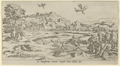 At Nympharum Hecates Scapulis Timor Addidit Alas, 1526-50.