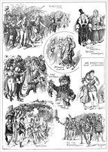 ''"Jack and the Beanstalk"-- At Drury Lane Theatre', 1890.