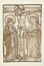 Christ on the Cross Between Mary and Saint John, 1460/70.
