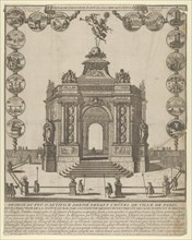 The Temple of Honor of the Glory of Louis le Grand, 1689.