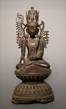 Jeweled and Crowned Buddha (Jambupati), c. 17th century.