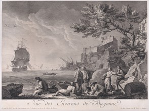 Second View of the Surroundings of Bayonne, ca. 1750-85.