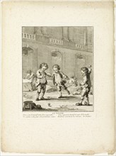 The Top, from The Games of the Urchins of Paris, 1770.
