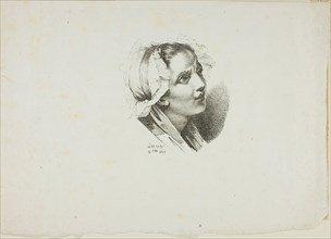 Study of the Head of a Young Girl, December 18, 1815.