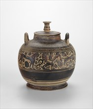 Pyxis (Container for Personal Objects), 580-570 BCE.