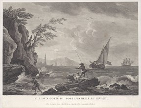 Coastal View of a Port City in the Levant, ca. 1770.