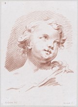 Head of an Angel or Child, mid to late 18th century.