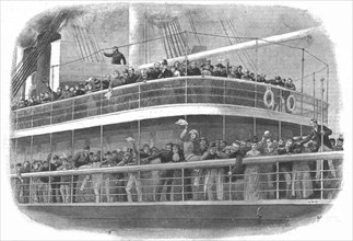 ''Good-bye! A P&O Ship leaving for Australia', 1890.