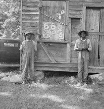 Two tenant farmers. Chatham County, North Carolina.