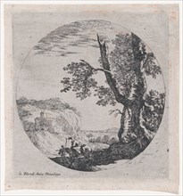Landscape with the Flight into Egypt, 17th century.