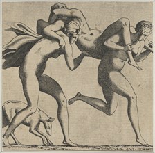 Woman Being Carried to a Libidinous Satyr, 1540-56.