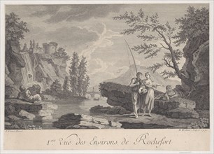 First View of the Surroundings of Rochefort, 1770.