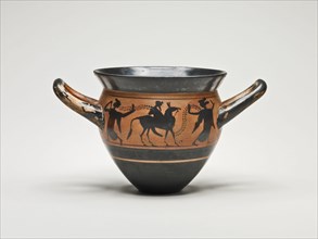 Mastoid (Drinking Cup) with Handles, 500-480 BCE.
