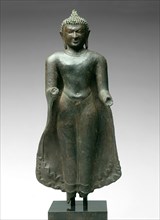 Standing Buddha, Pagan period, 11th/12th century.