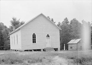 Negro Baptist church. Bushy Fork, North Carolina.