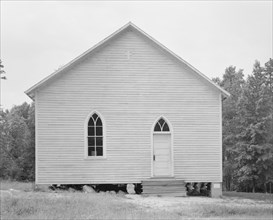 Negro Baptist church. Bushy Fork, North Carolina.