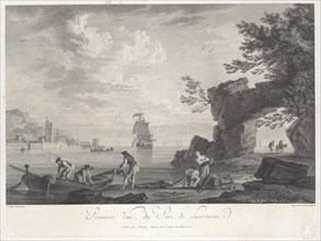 First View of the Port of Livourne, ca. 1755-85.