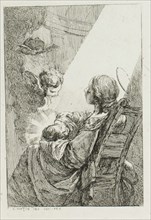 The Virgin Mary Cradling the Baby Jesus, 1764.