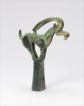 Pole Cap with Antelope, 6th/4th century B.C.
