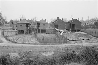 Negro houses, Winston-Salem, North Carolina.