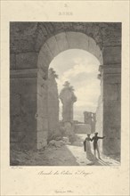 Archway of The Colosseum, First Level, 1822.