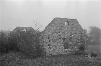 Ruins of supposed Spanish mission, Georgia.