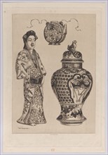 Plate II; from History of Porcelain, 1862.