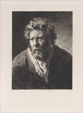 Head of an Old Man, after Rembrandt, 1877.