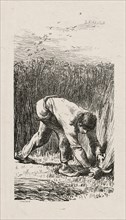 Reaper, 1853, after drawing made in 1852.