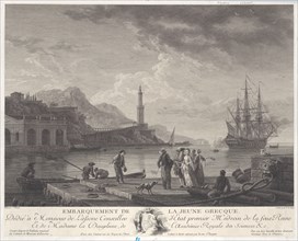 Embarkation of the Young Greek, ca. 1771.