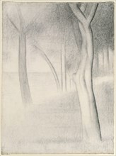 Trees (study for La Grande Jatte), 1884.