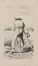 Mower, 1853, after drawing made in 1852.