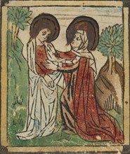 The Visitation (Schr. 59), 15th century.
