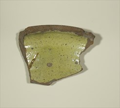Fragment of a Plate, 13th-14th century.