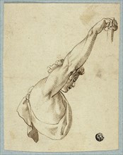 Upper Torso with Upstretched Arms, n.d.