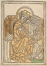 St. Jerome (Schr. 1554a), 15th century.