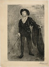 Faure in the Role of Hamlet, c. 1877.