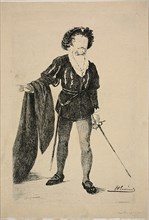 Faure in the Role of Hamlet, c. 1877.