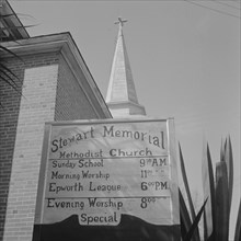 Daytona Beach, Florida. Negro church.