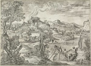 Landscape with a Luteplayer, 1627.