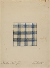 Piece of Handwoven Linen, c. 1937.