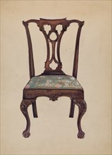 Chippendale Side Chair, 1935/1942.