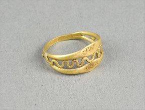Openwork Ring, about 1st century.