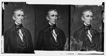 Tyler, Pres. John, ca. 1860-1865.