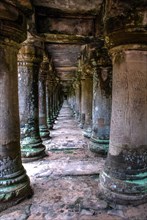 Columns of Angkor Wat, Cambodia.