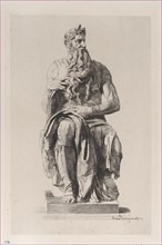 Moses, after Michelangelo, 1875.