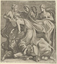The Rape of Europa, ca. 1542-45.